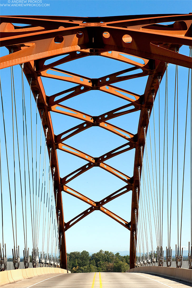 Sauvie Island Bridge, Portland, OR © Andrew Prokos