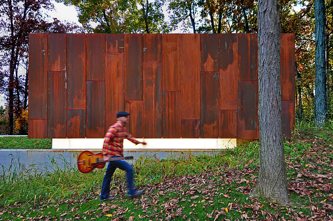 Studio for a Composer; Spring Prairie, WI by Johnsen Schmaling Architects (Photo: John J. Macaulay)