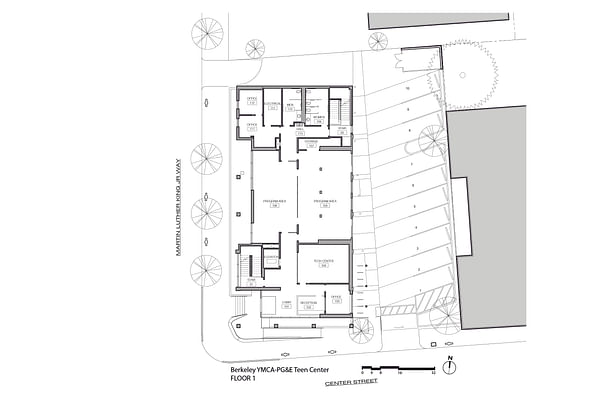YMCA-PG&E Teen Center (Floor Plan 1)