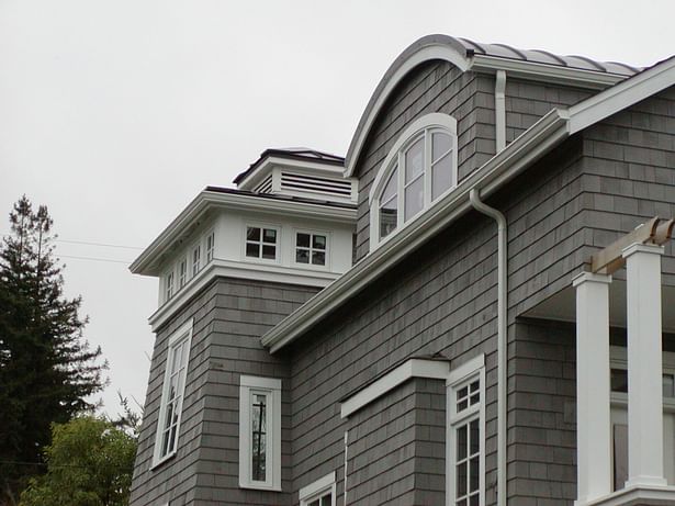 Dormer and stair tower