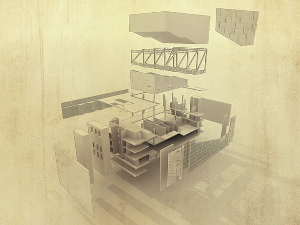 Exploded Axonometric