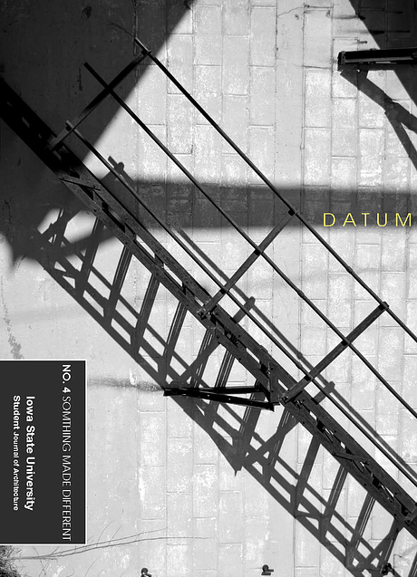 Datum 4.0 heads to print later this week. Check out Something Made Different: http://issuu.com/datum_isu/docs/no._4_something_made_diffrent_