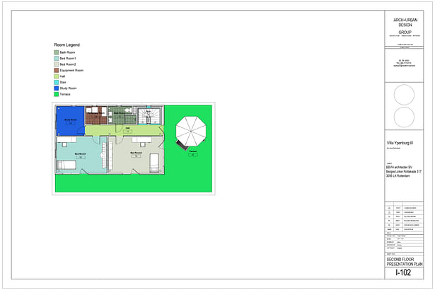 Second Floor Presentation Plan