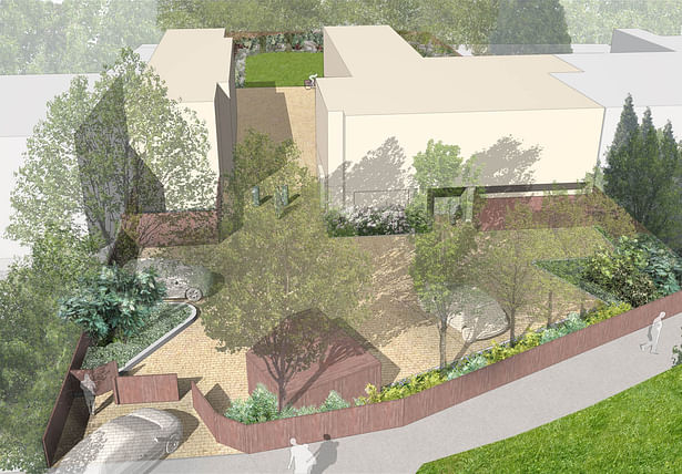 Davis Landscape Architecture - Addiscombe Road Rendered Visualisation