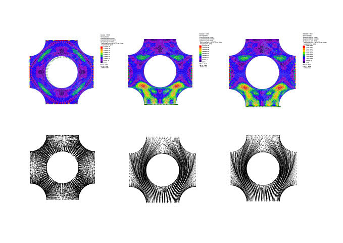 Comparison of the structural analysis and geodesic lines. (© DRX Team)