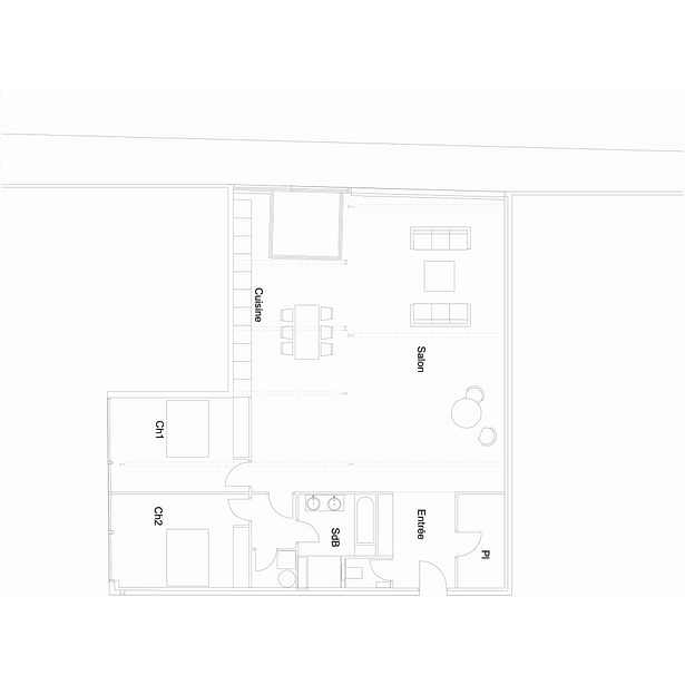 Plan of apartment 4