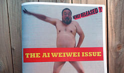 Archinect Zine #1, AI WEIWEI, newly released!!