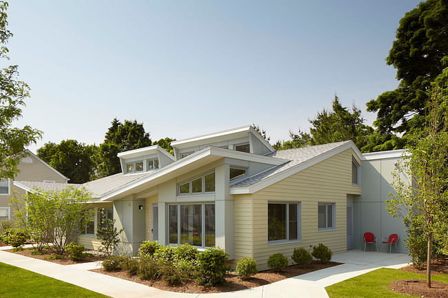New Accessible Passive Solar Housing; Stoneham, Massachusetts by Abacus Architects + Planners (Photo: Bruce Martin)
