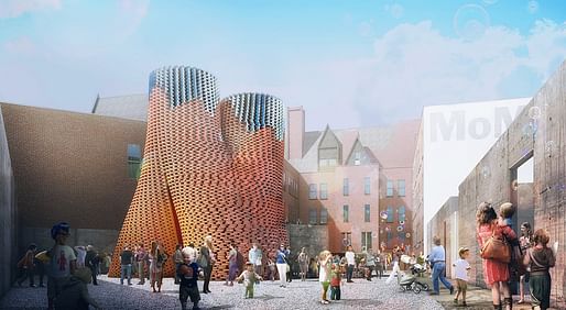 Hy-Fi by David Benjamin of The Living - winner of MoMA PS1's 2014 Young Architect Program. Image via The Living.