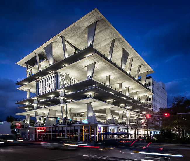1111 Lincoln Road in Miami, Florida, by Herzog & de Meuron. Image courtesy of the MCHAP.