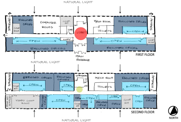 Building 11- 1st & 2nd floor concept design