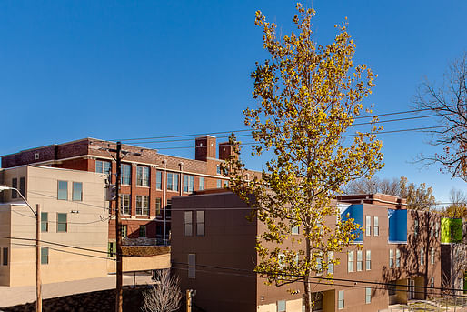 Rear exterior of Bancroft School project. Photo credit Chad Jackson Photography.