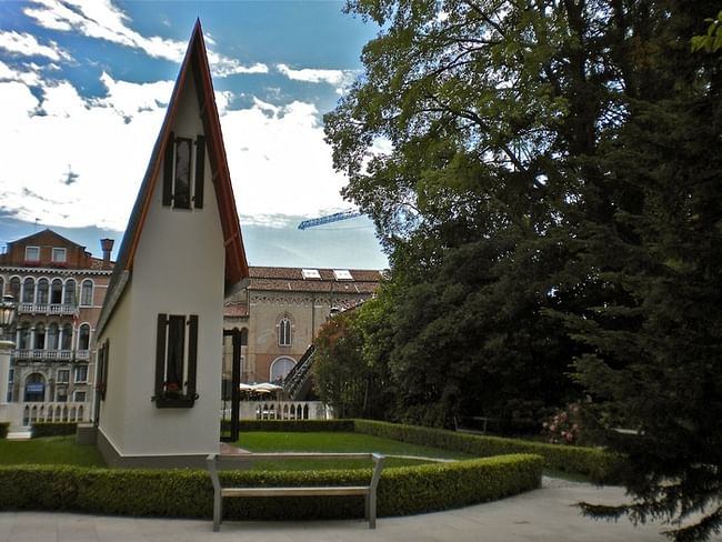 Recreation of Erwin Wurm's childhood home