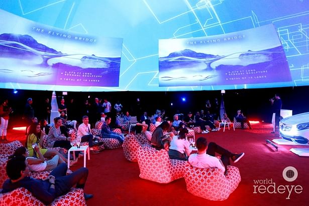 Mercedes-Benz Design Presentation held in Geodesic Dome