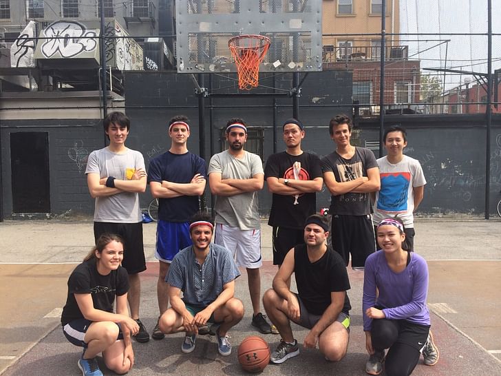Basketball team. Photo courtesy of OMA New York.