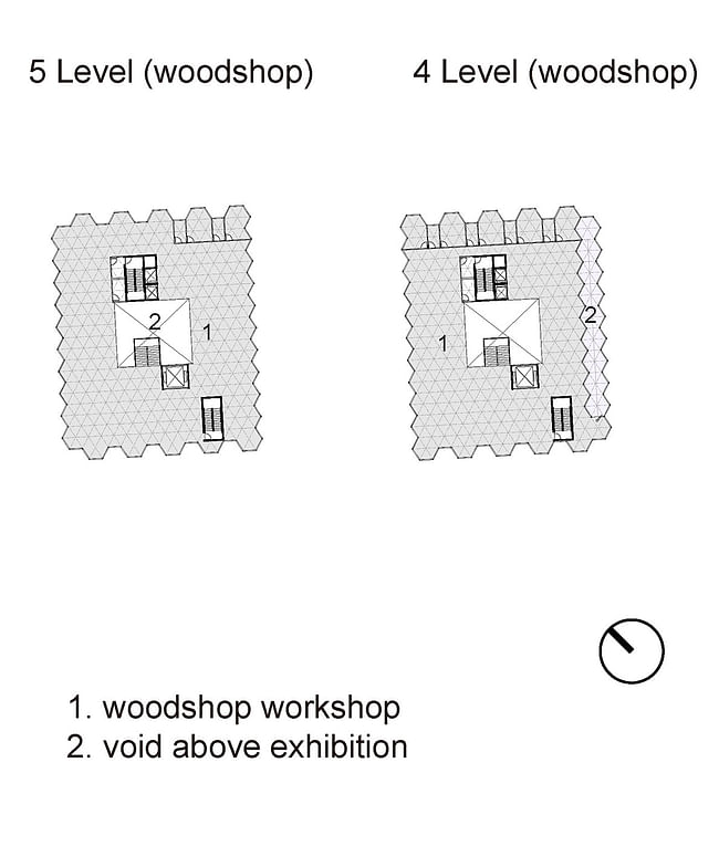 Level 4 plan. Image courtesy of Workshop XZ.