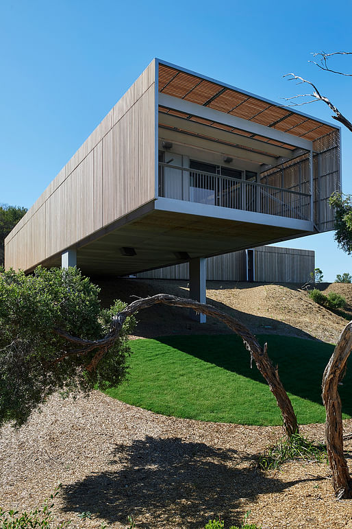 House on the Coast by Sean Godsell Architects (VIC). Photo: Earl Carter.