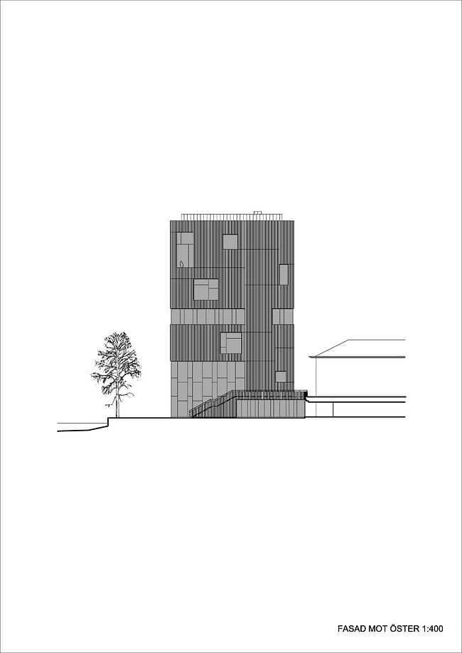 Elevation east (Illustration: Henning Larsen Architects)