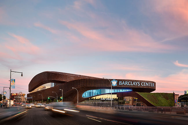 Architecture Honor Award Winner: Barclays Center in Brooklyn, NY by SHoP Architects and AECOM/Ellerbe Becket (Image Credit: Bruce Damonte)