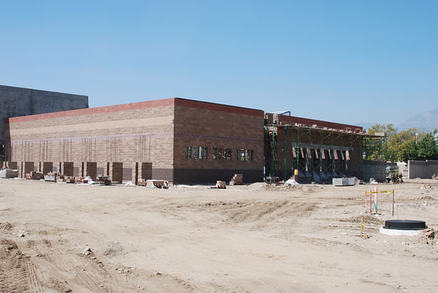 East Wing of Building Under Construction