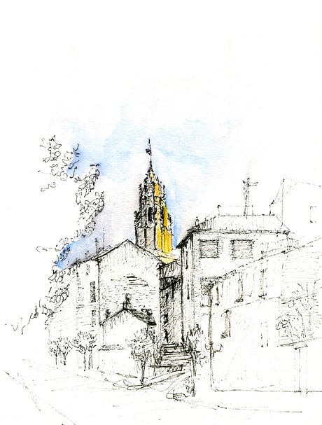 Iglesia de Nuestra Señora de la Asunción, sadaba, Zaragoza, Spain
