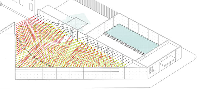 Weaving the Courtyard, 2015. Escobedo Soliz Studio.