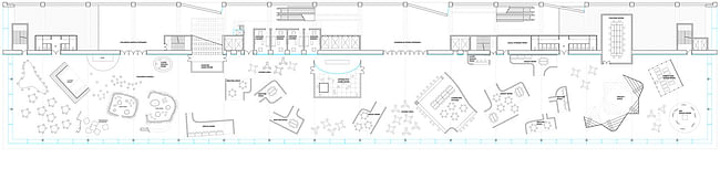 Second floor plan (Image: AAKAA & MARS Architectes)