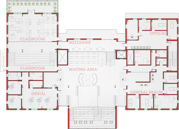 Floor Plan - Levels 3 & 4