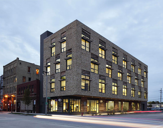 Clock Shadow Building; Milwaukee, WI by Continuum Architects + Planners (Photo: Tricia Shay)