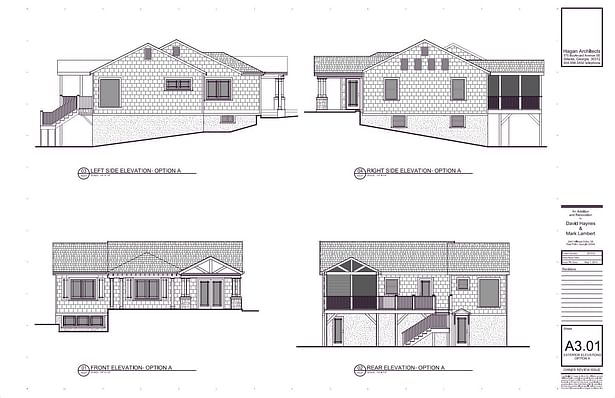 Exterior Elevations: Proposed