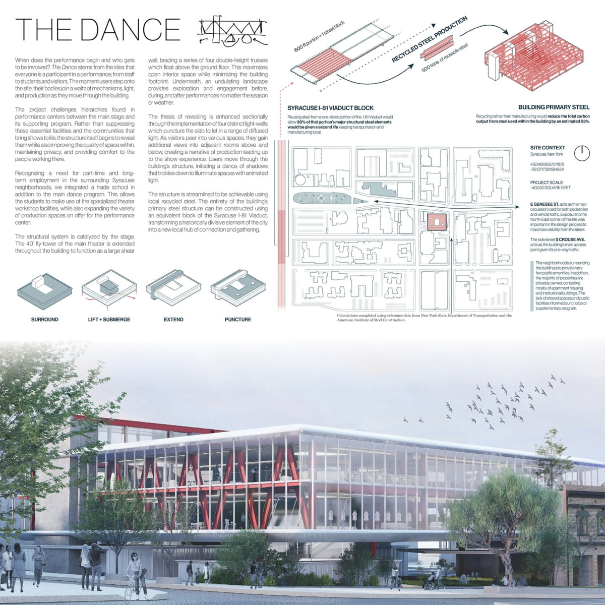 Here are the winners of the 2026 AISC/ACSA Steel Design Student