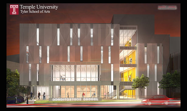 Temple University, Tyler Architecture Building-Designed by H2L2 Architects/Planners LLC