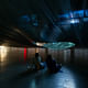 The 5F horizontal lighting shield by architect Hideyuki Nakayama. Photo: Takumi Ota. Image courtesy of Eizo Okada.
