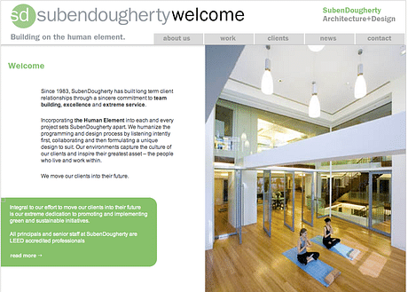 I just joined a great firm in NYC - SubenDougherty : Architecture + Design