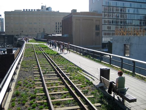The popular Highline Park in Manhattan was funded in part by Barry Diller. Credit: Wikipedia