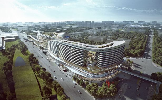 Sanya Integrated Commercial and Transportation Hub, Sanya, China, by Aedas