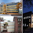 Clockwise from L: Myrtle Hall (opened in 2010) by WASA/Studio A, The Juliana Curran Terian Design Center (opened in 2007) by Thomas Hanrahan and Victoria Meyers of hanrahan Meyers architects, and Higgins Hall Center Section (opened in 2005) by Steven Holl Architects on Pratt&amp;amp;#39;s Brooklyn Campus. Photo Credits (Clockwise from Left): Alexander Severin/RAZUMMEDIA, Bob Handelman, Rene Perez. 