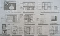 New Bathrooms. Plans and Elevations.