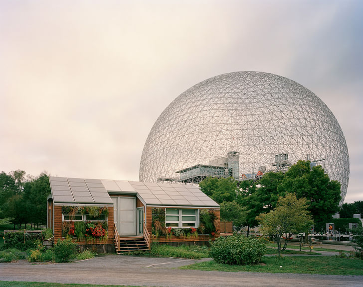 Montreal 1967 World's Fair, 'Man and His World,' Buckminster Fuller's Geodesic Dome With Solar Experimental House, 2012 © JADE DOSKOW