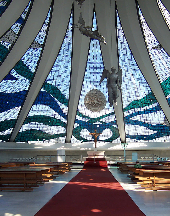 Cathedral of Brasília, Brasília, interior