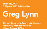 Greg Lynn at UIC School of Architecture