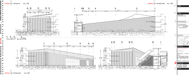 Library Building - Facades 