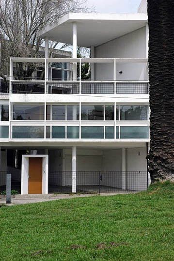 Casa Curutchet, located in La Plata, Argentina was designed by Le Corbusier and has been in several films including 'El Hombre del al Lado.'