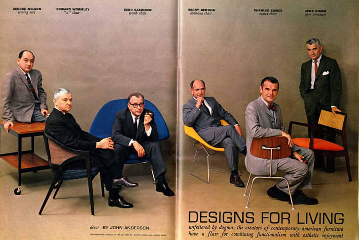 Designs for Living, July 1961. Image courtesy Elmhurst Art Museum.