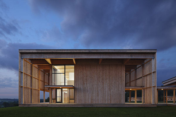 Won Dharma Center in Claverack, New York by Hanrahan Meyers Architects (photo: Michael Moran/ ottoarchive.com)