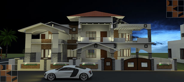 Traditional mix with Modern Style of Architecture