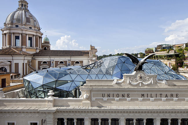 Refurbishment of the Ex 'Unione Militare' building in Rome, Italy by Studio Fuksas