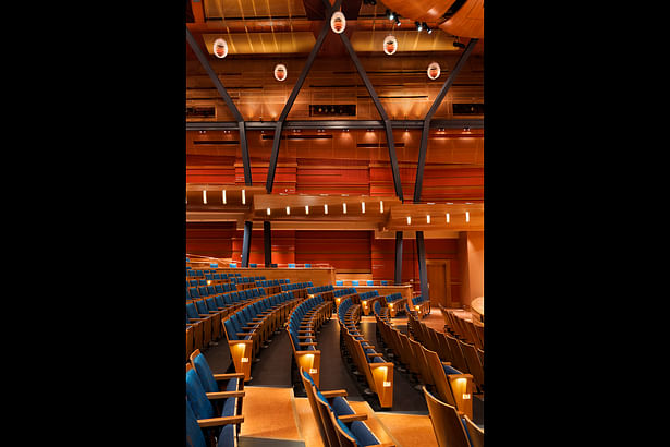 Interior, Bella Concert Hall Seating