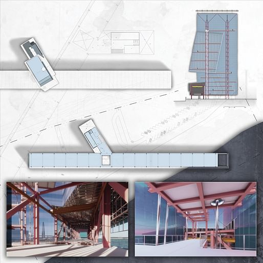 Skyforge/Steel Horizon by Kevin Bui & Garrett Gudmundson. Image: courtesy ACSA