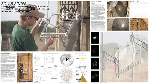 ​Global Daylight Investigations category winner: Solar Sinter​ by Anders Eugen Lund (Royal Danish Academy​, Denmark)